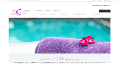 Desktop Screenshot of cattleyavilla.com